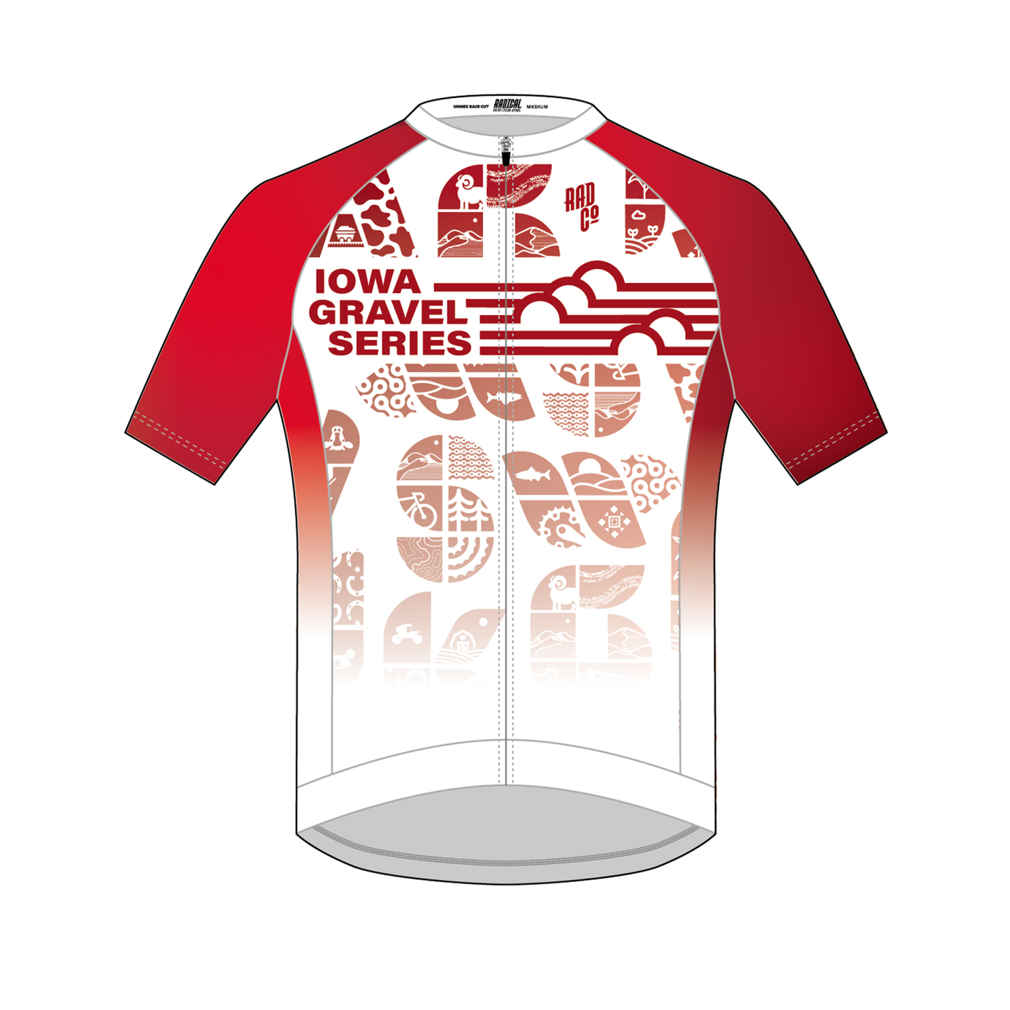Iowa Gravel Series Deluxe Zip Jersey