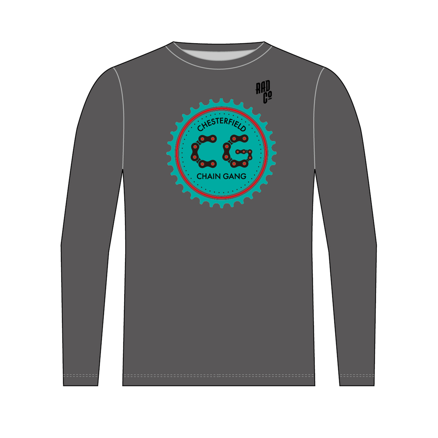Chesterfield Chain Gang Eco Merino Long Sleeve MTB Jersey - COACH