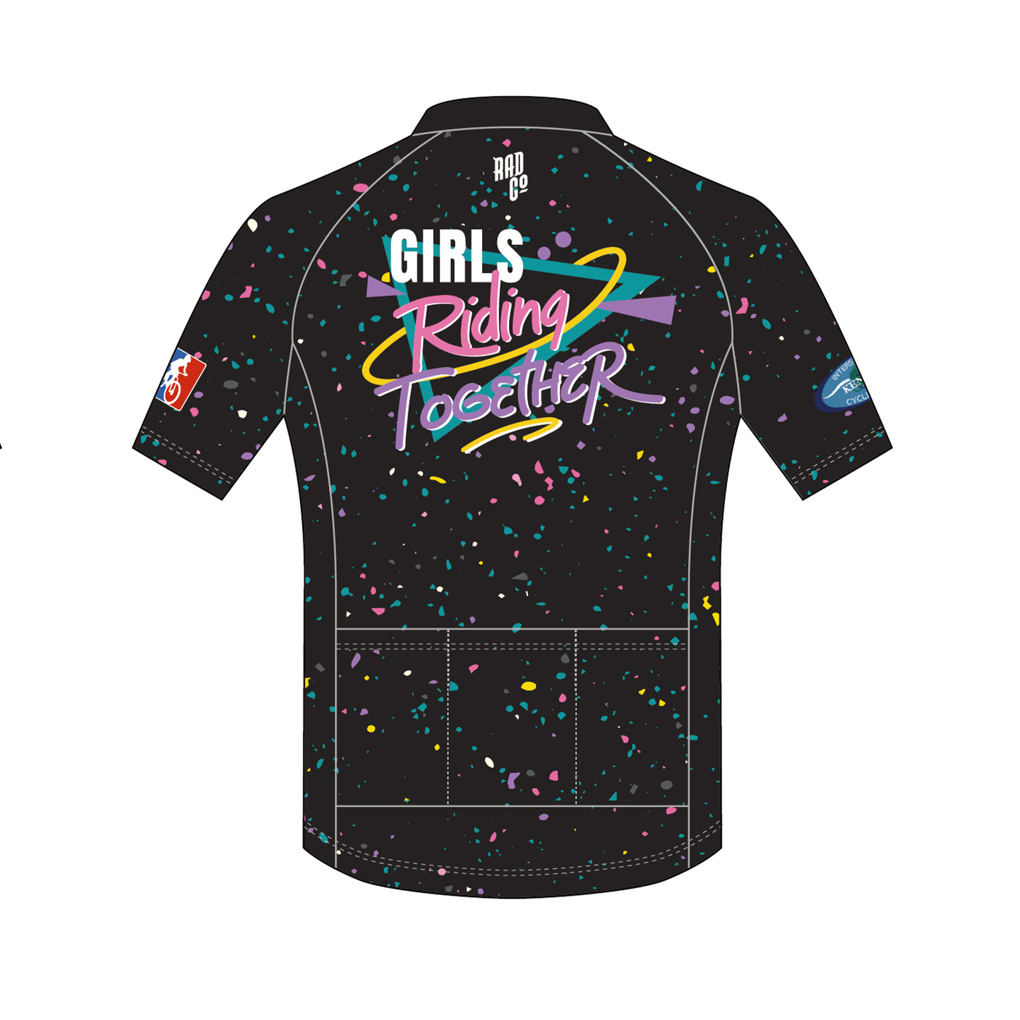 KICL GRiT - Short Sleeve CORE Zip Jersey - Are You Afraid of the Dark?