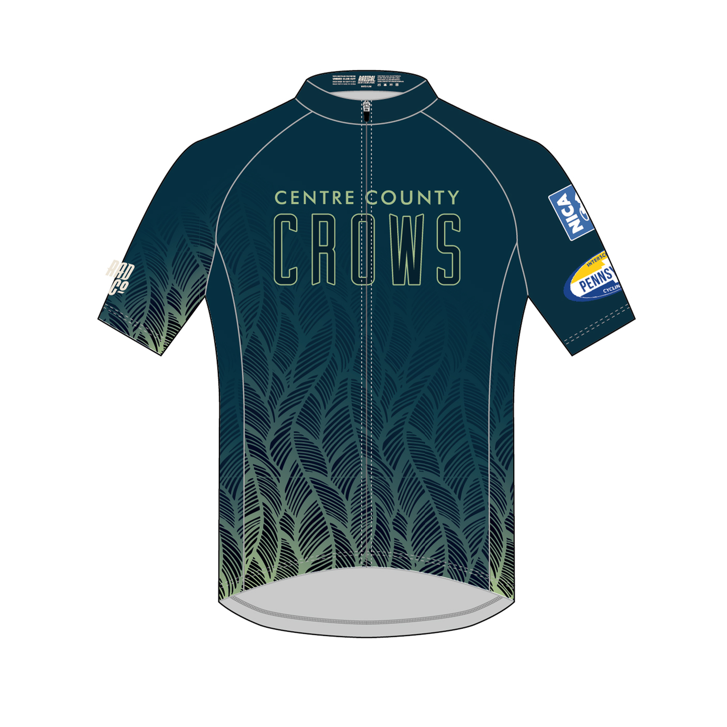 Centre County Crows - Short Sleeve CORE Zip Jersey