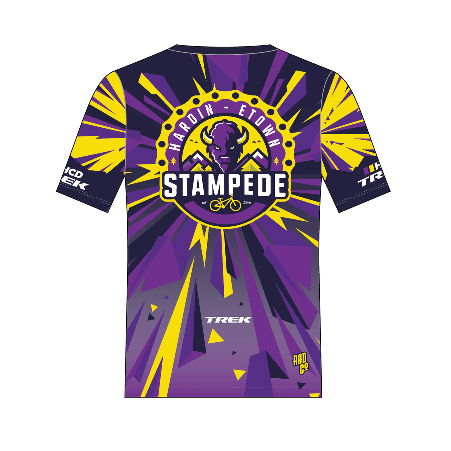 Hardin-Etown Stampede Short Sleeve MTB Jersey
