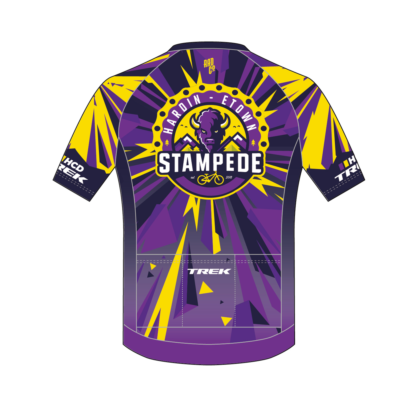 Hardin-Etown Stampede - Short Sleeve DELUXE Jersey