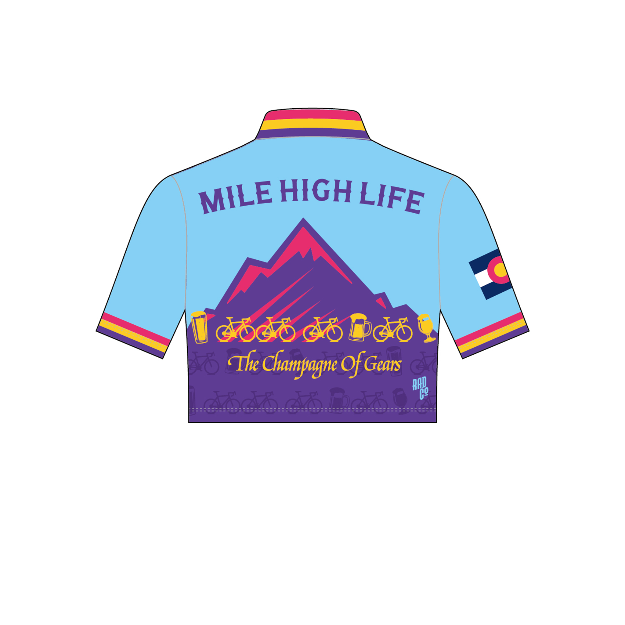 Draftline Mile High Life - Cropped Party Shirt