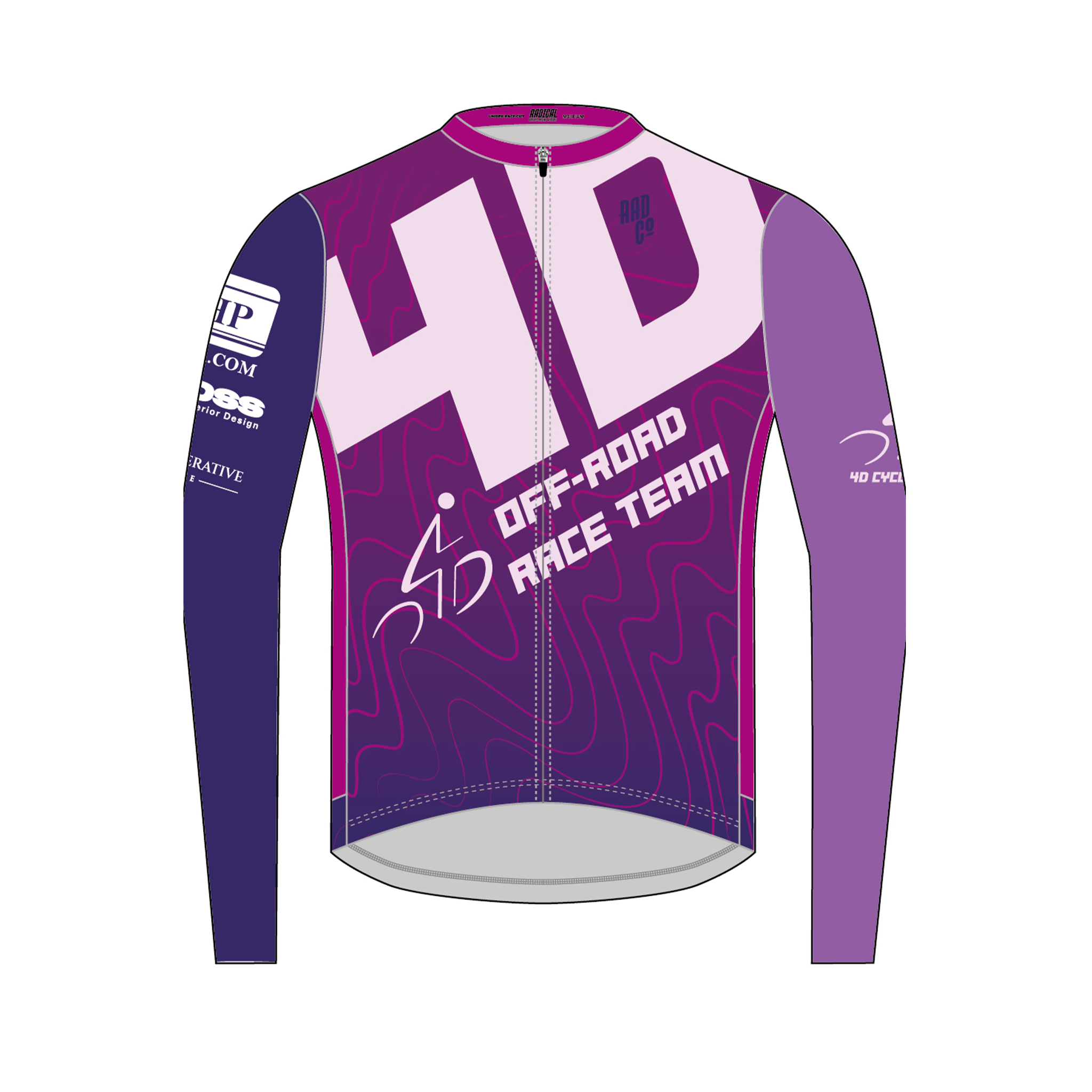 4D Cycling - Long Sleeve ECO PRO Jersey