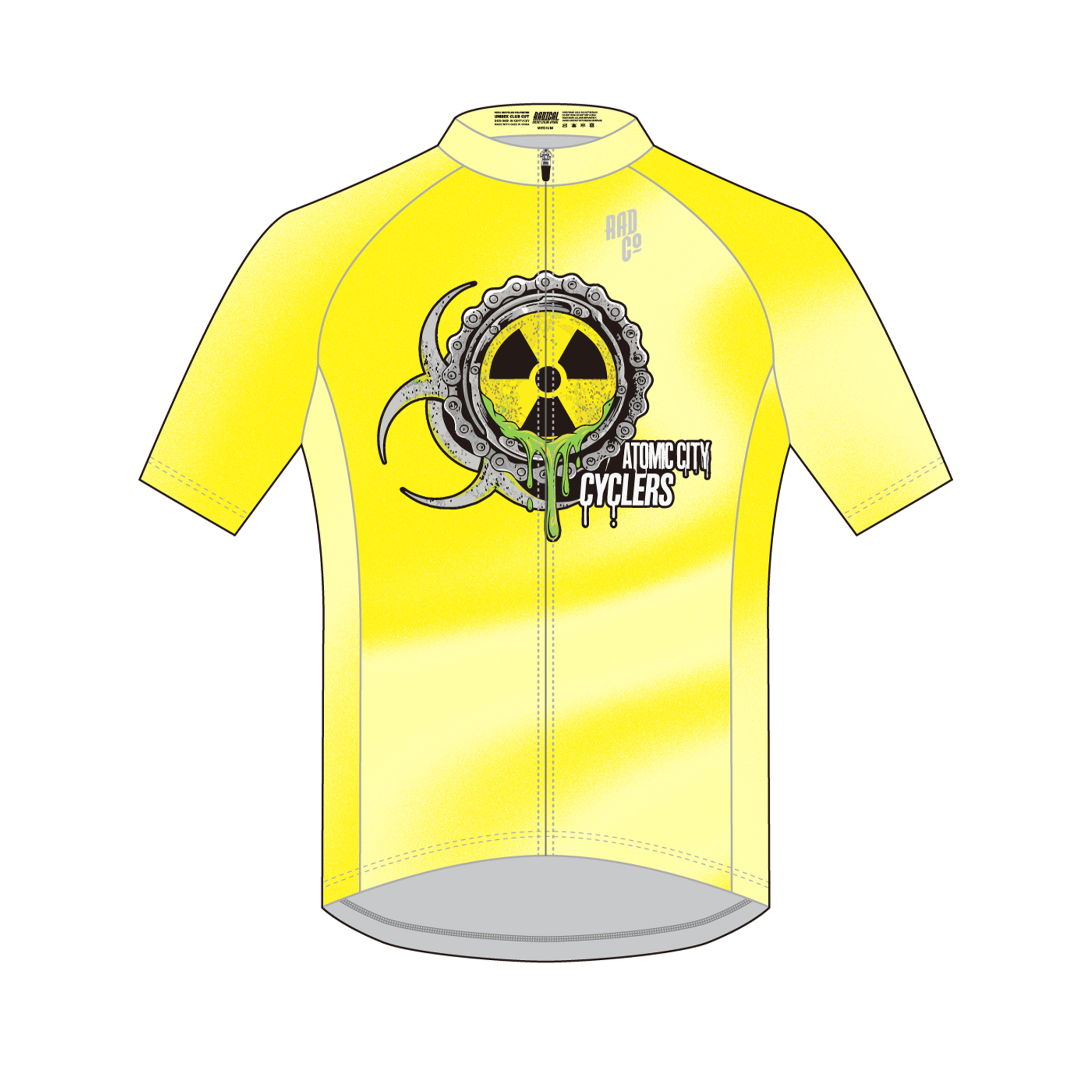 Atomic City Cyclers - Short Sleeve CORE Zip Jersey