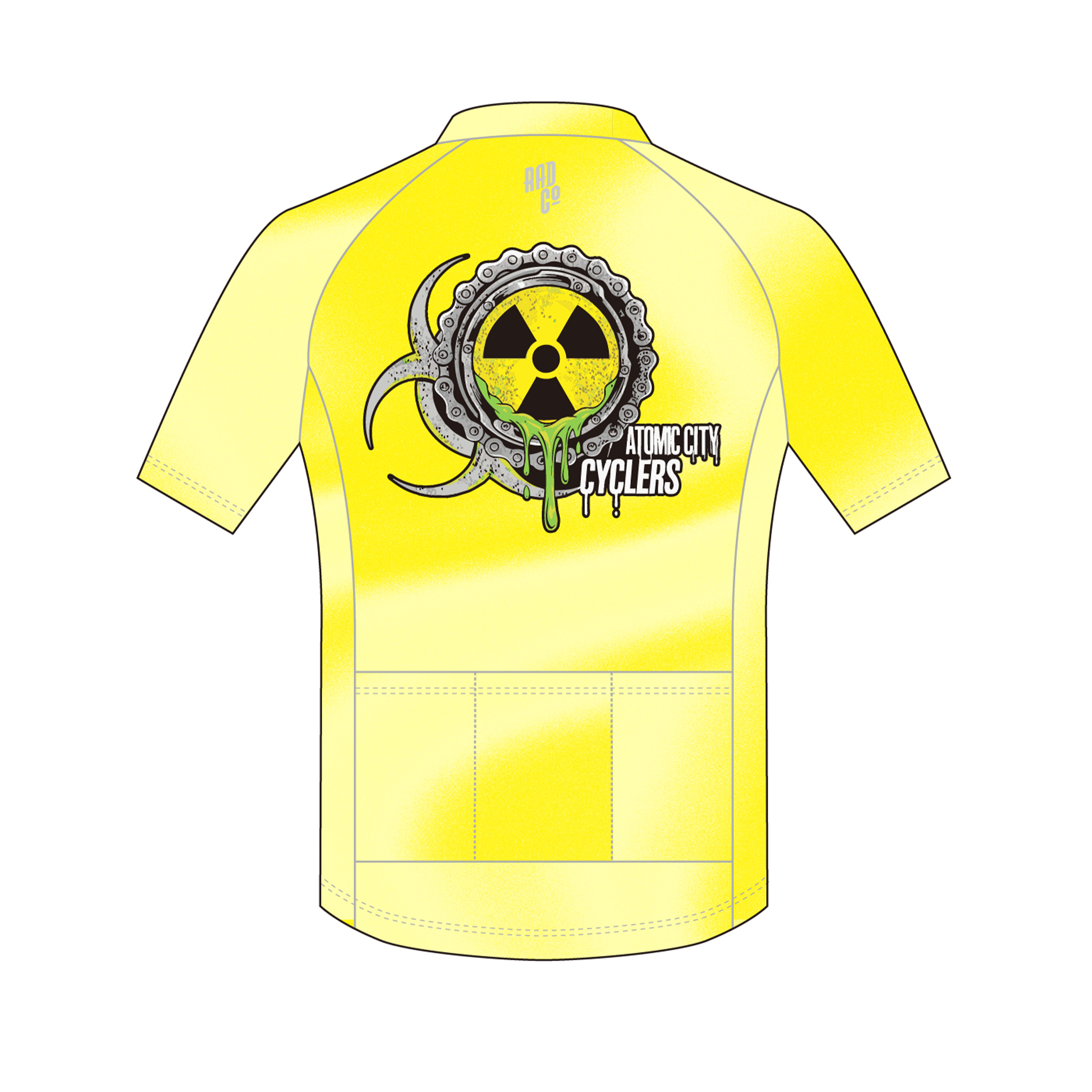 Atomic City Cyclers - Short Sleeve CORE Zip Jersey