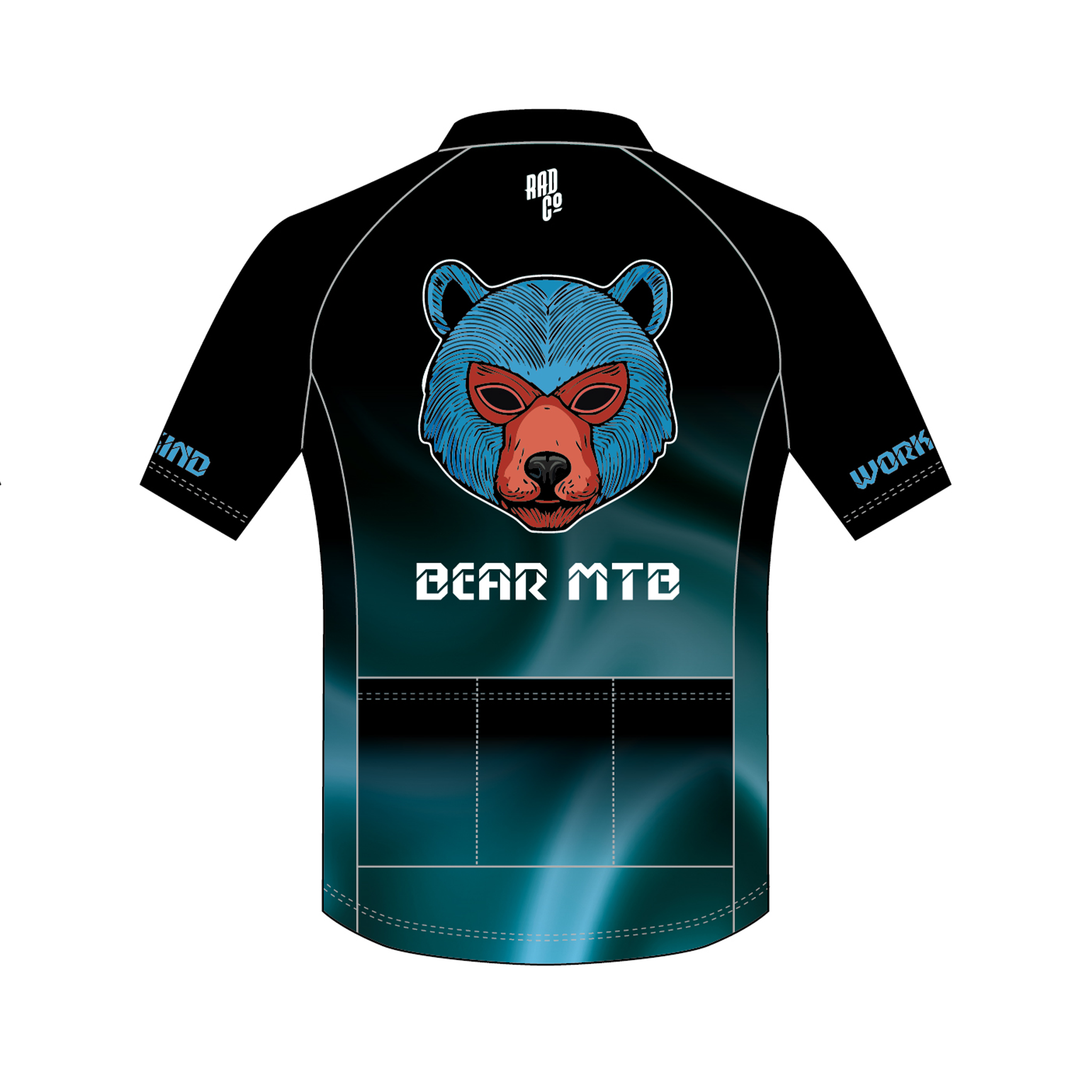 Bear MTB - Short Sleeve CORE Zip Jersey