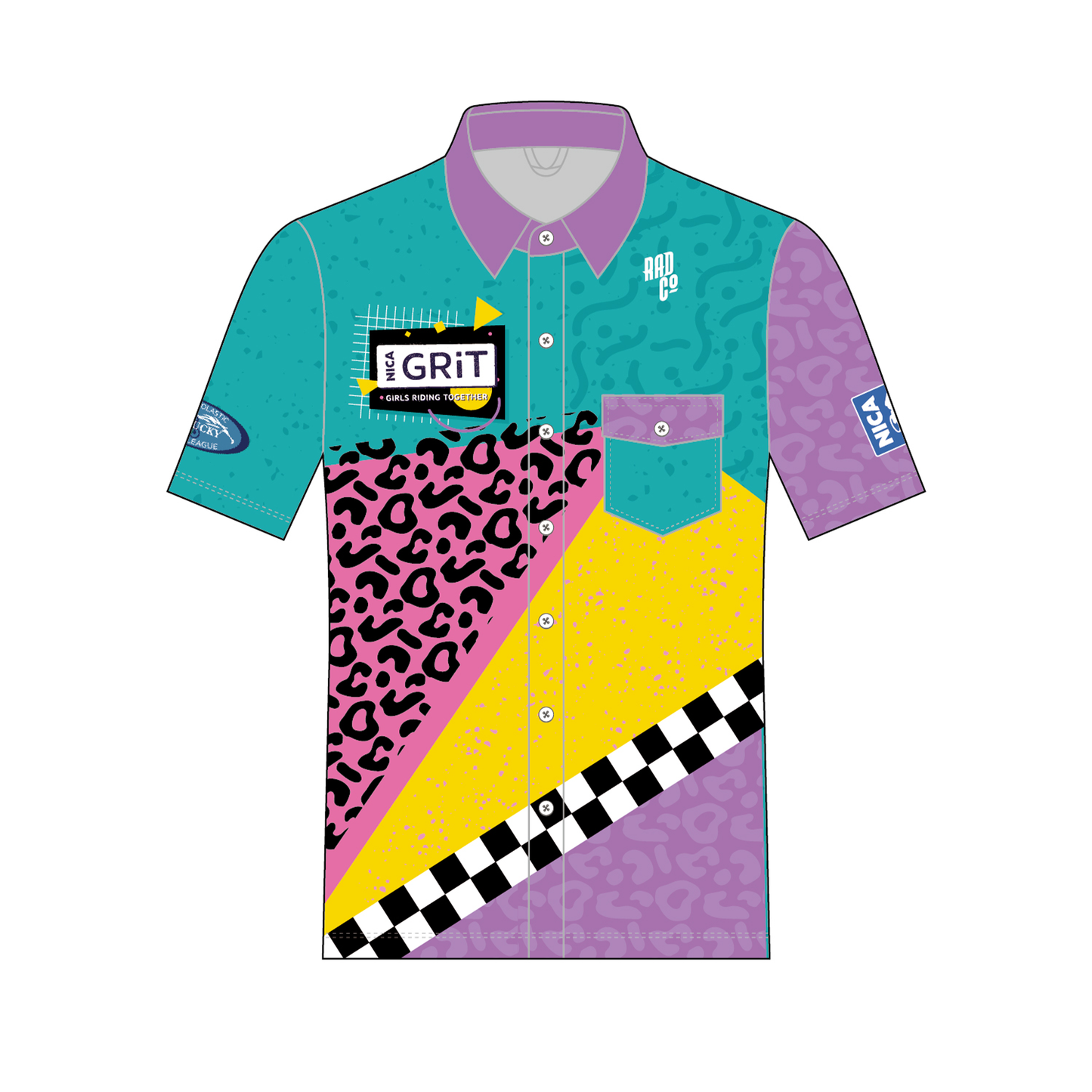 KICL GRiT - Party Shirt - Wild ' Crazy