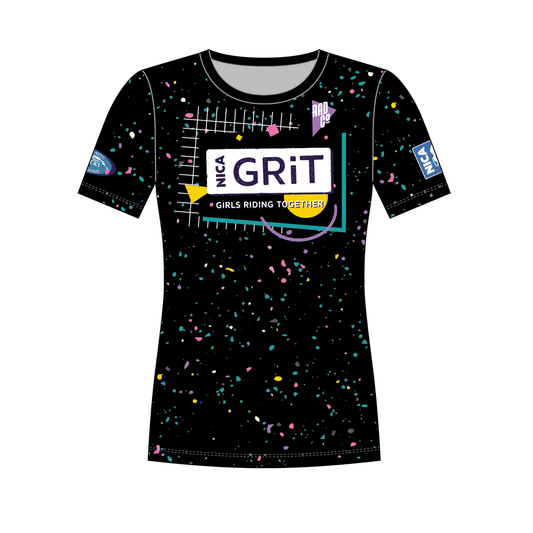 KICL GRiT - Short Sleeve MTB Jersey - Are You Afraid of the Dark?
