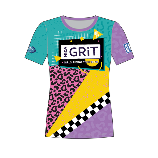 KICL GRiT - Short Sleeve MTB Jersey - Wild n' Crazy