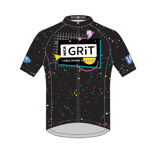 KICL GRiT - Short Sleeve CORE Zip Jersey - Are You Afraid of the Dark?