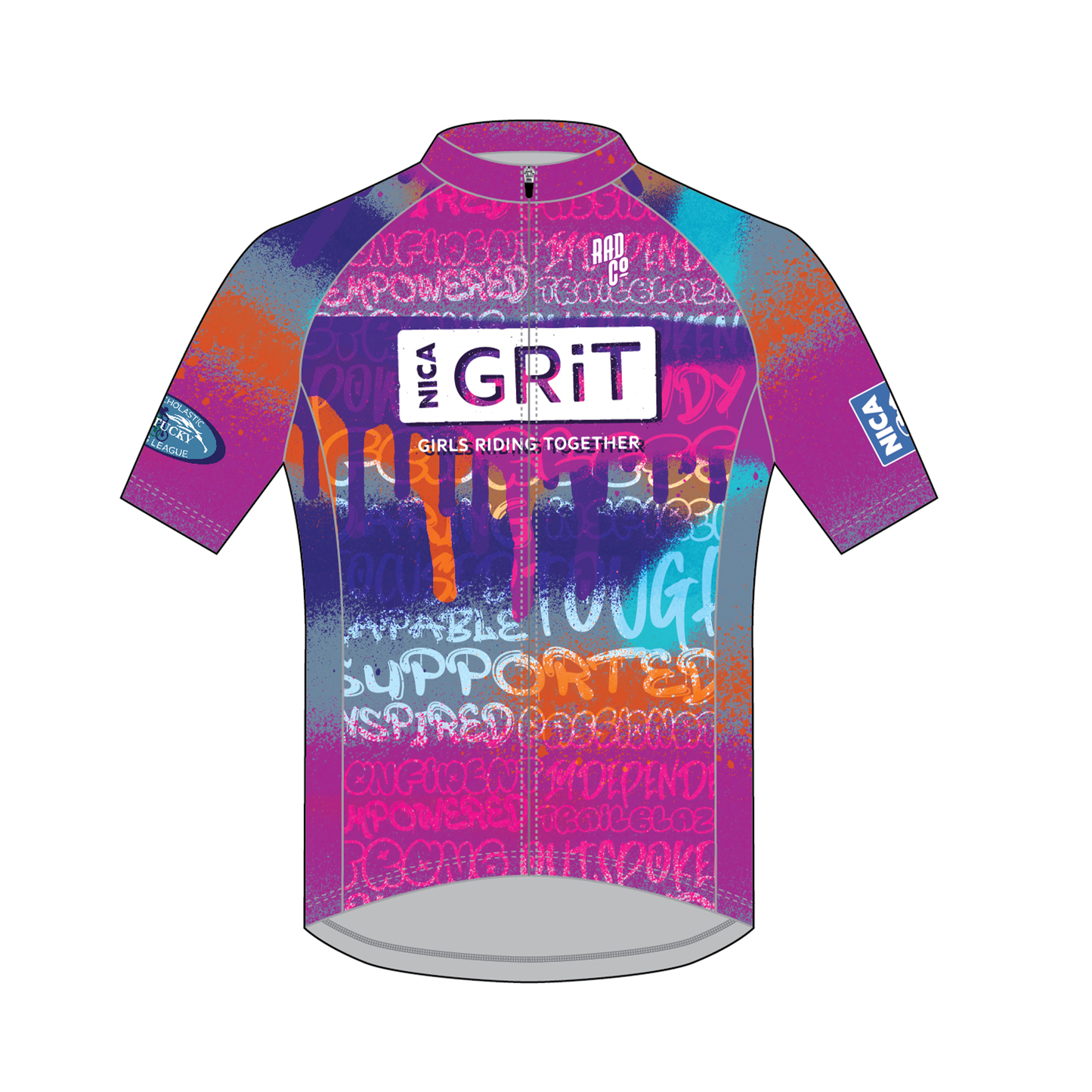 GRiT - Short Sleeve Zip Jersey - Femme