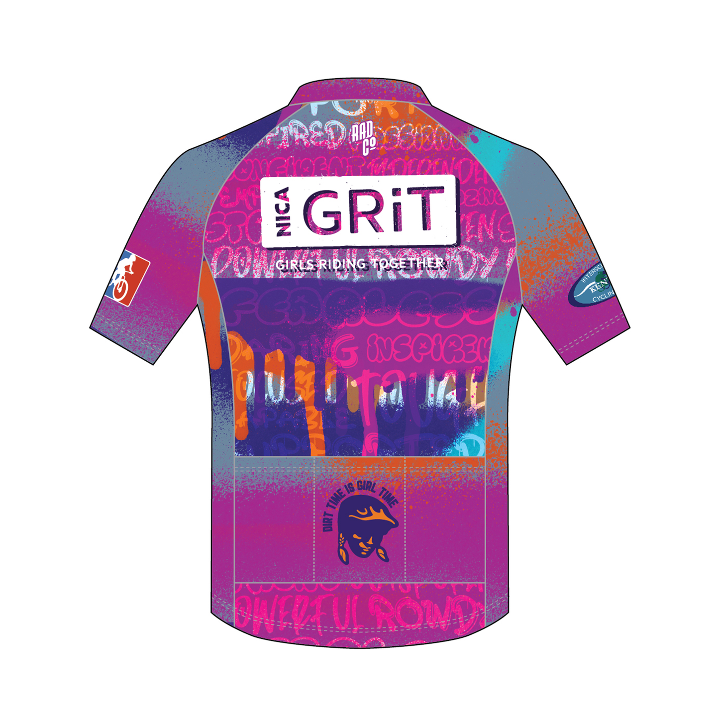 GRiT - Short Sleeve Zip Jersey - Femme