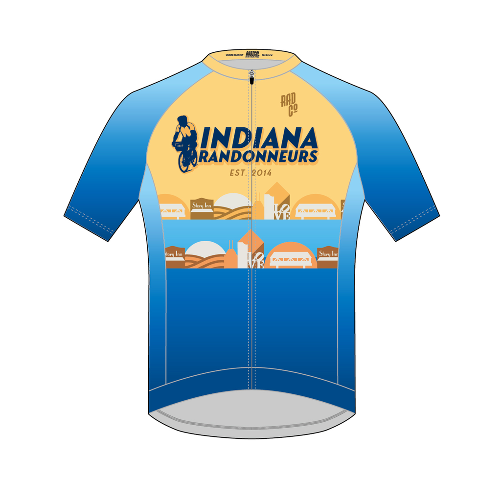 Indiana Randonners - Short Sleeve DELUXE Jersey