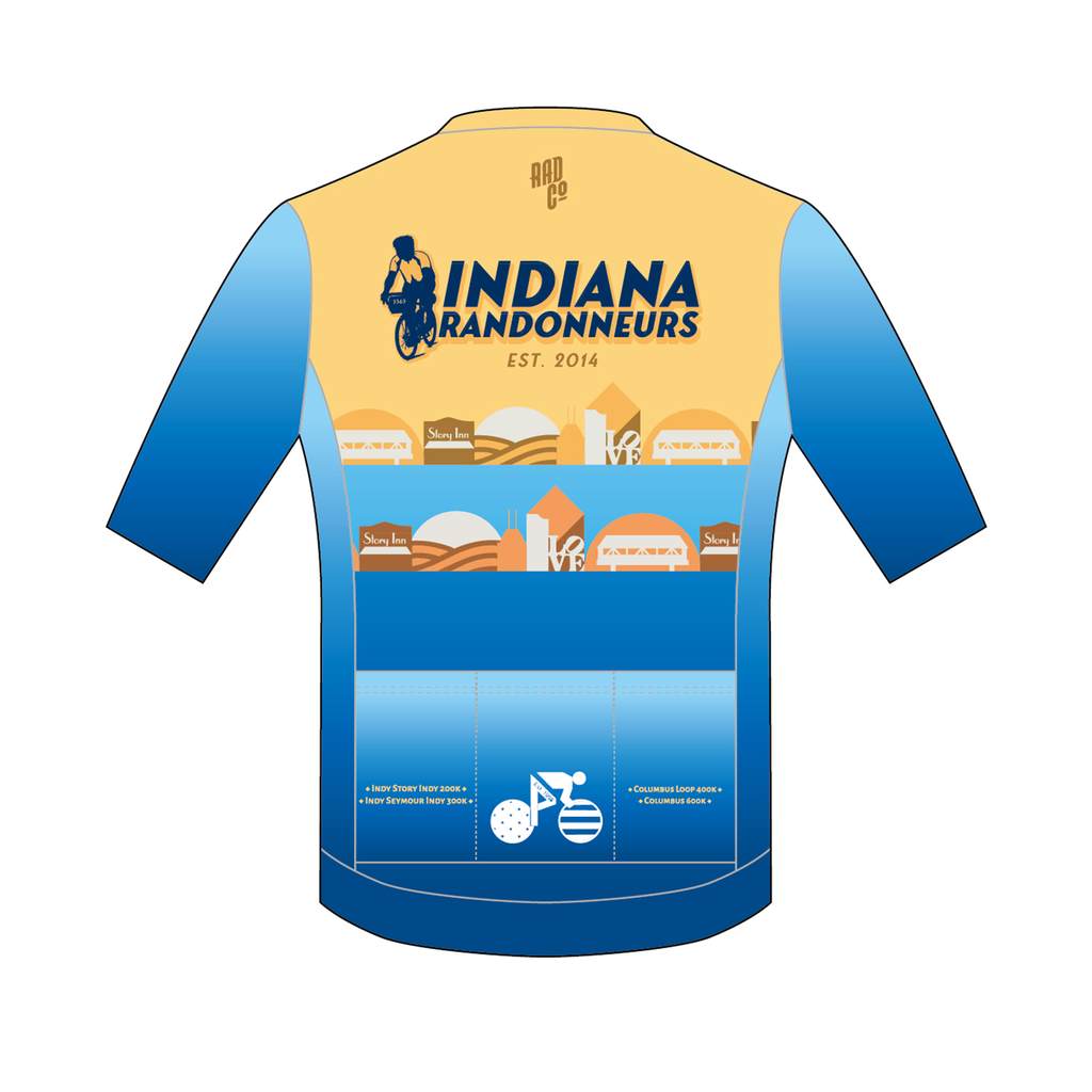 Indiana Randonners - Short Sleeve ECO PRO Jersey