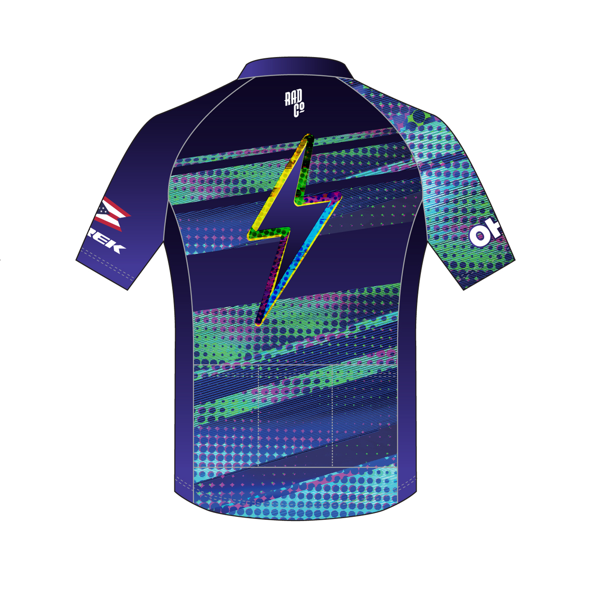 Lebanon Lightning - Short Sleeve CORE Zip Jersey