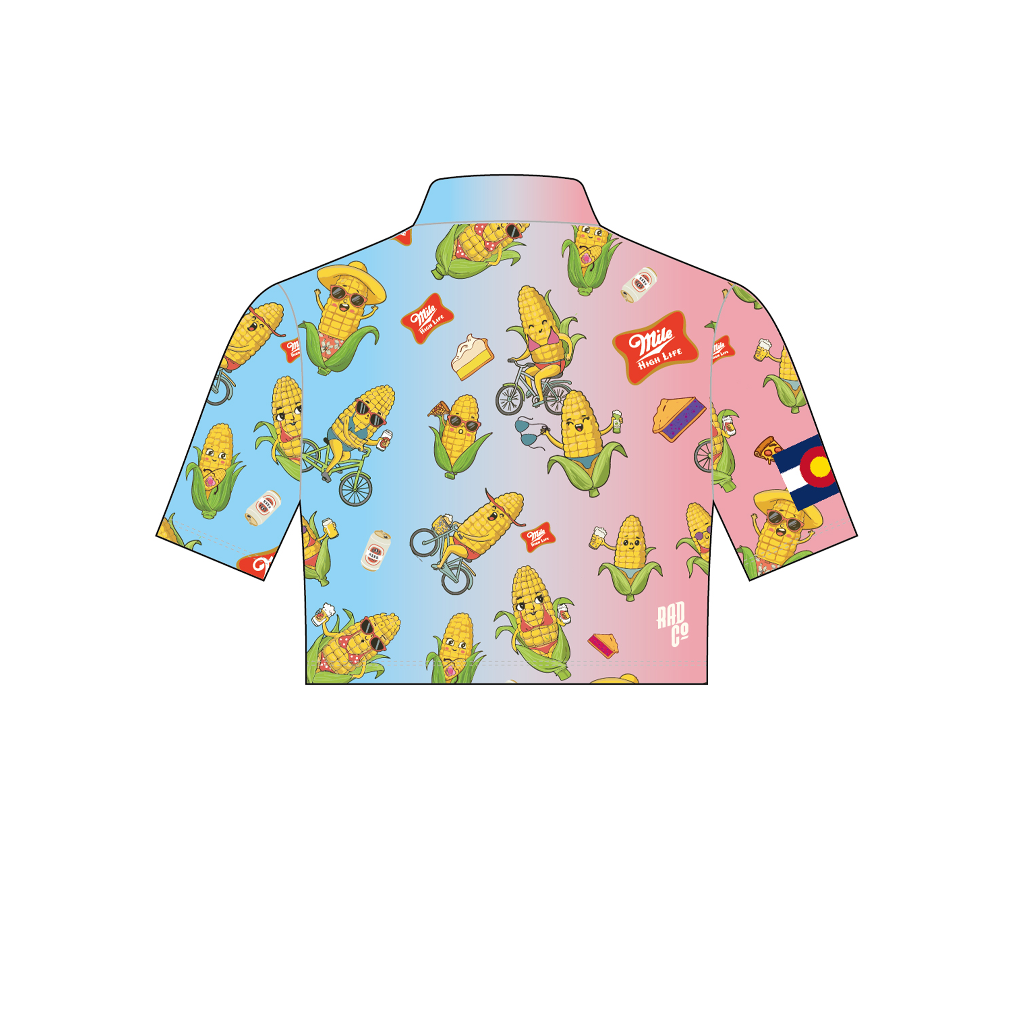 Corn Mile High Life - Cropped Party Shirt