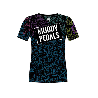 Muddy Pedals Short Sleeve MTB Jersey - Femme