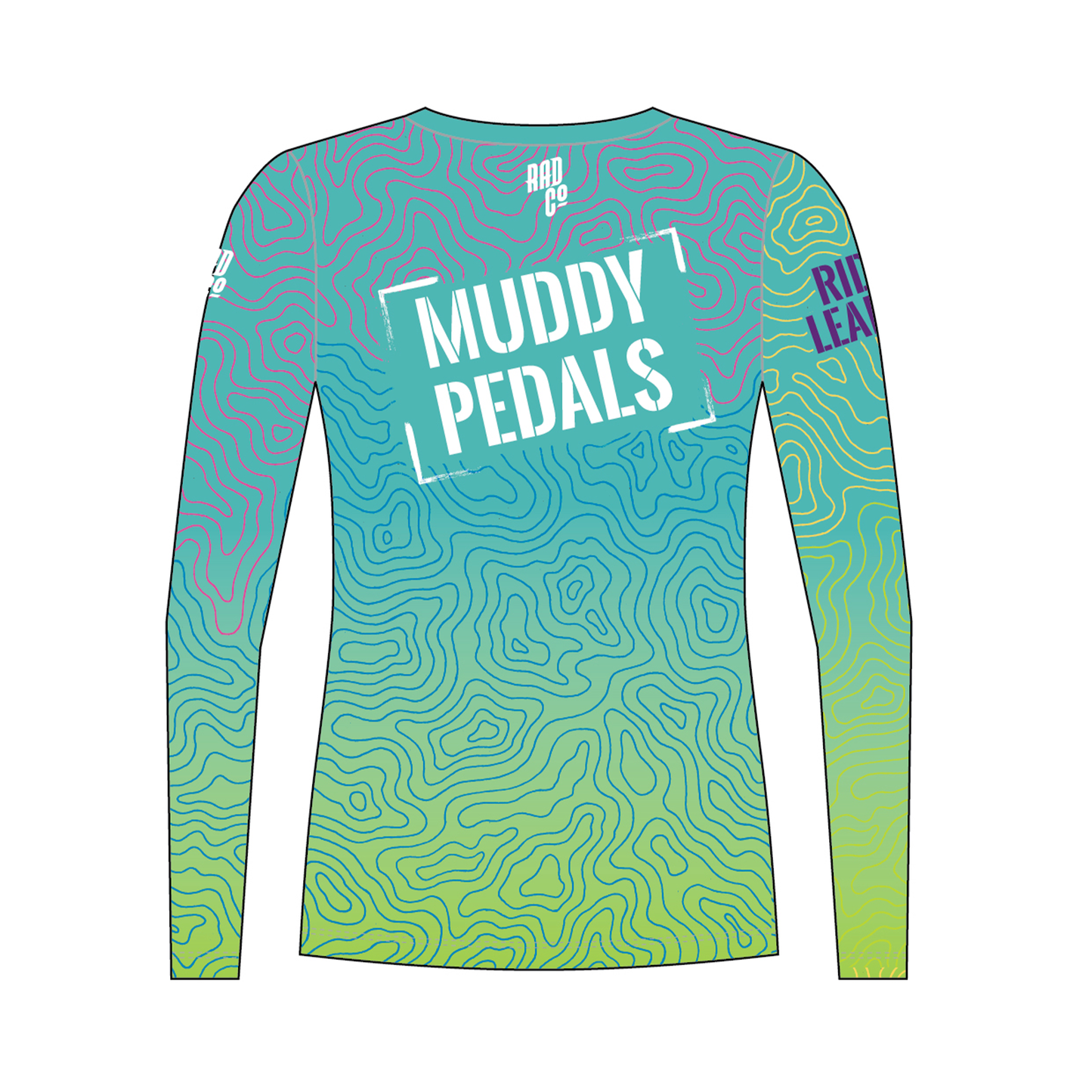 Muddy Pedals Long Sleeve MTB Jersey - RIDE LEADER