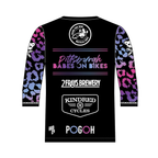 Pittsburgh Babes on Bikes  - 3/4 Sleeve MTB Jersey