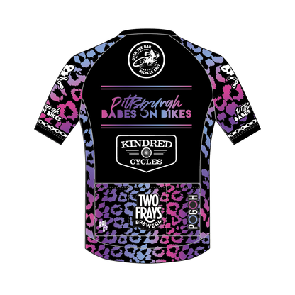 Pittsburgh Babes on Bikes  - Deluxe Short Sleeve Jersey