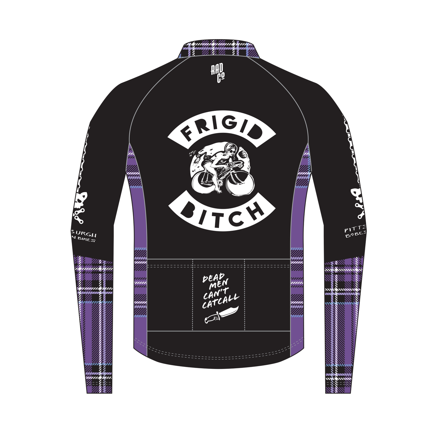 Frigid Bitch - Long Sleeve Zip Jersey