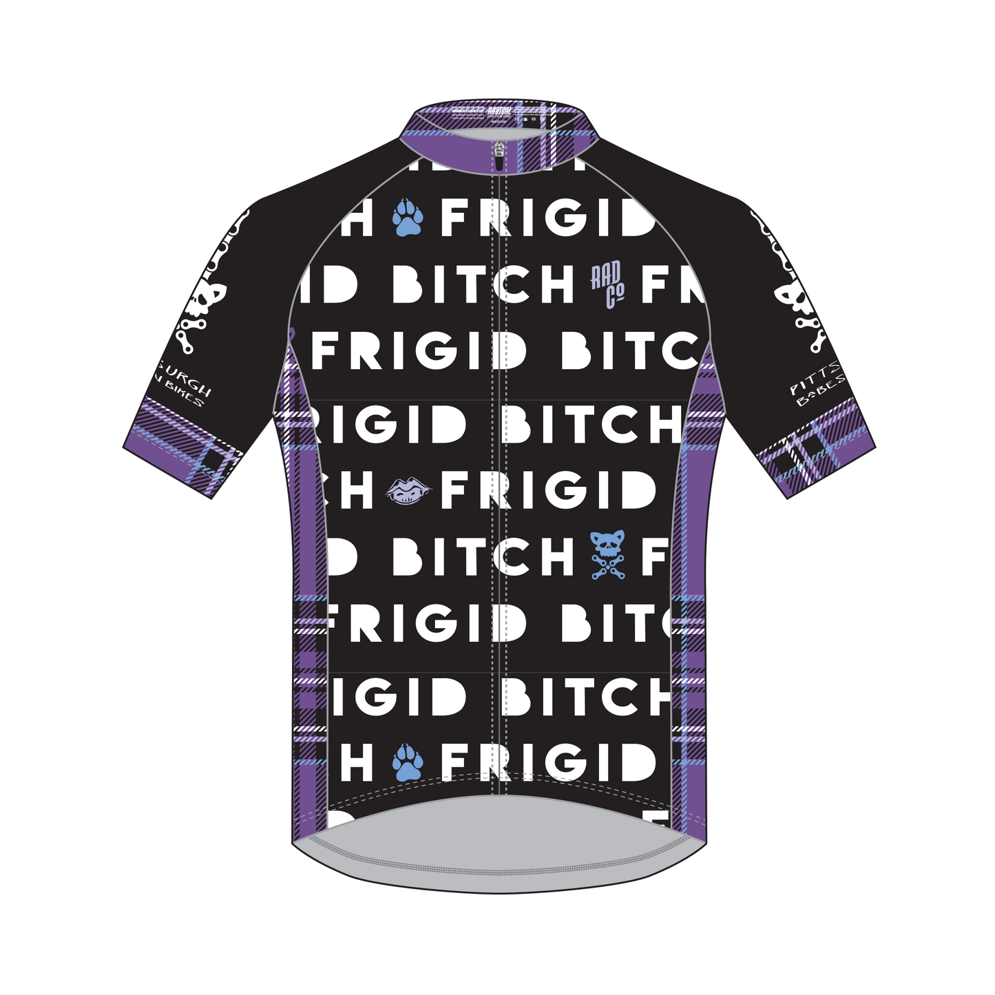 Frigid Bitch - Short Sleeve Zip Jersey