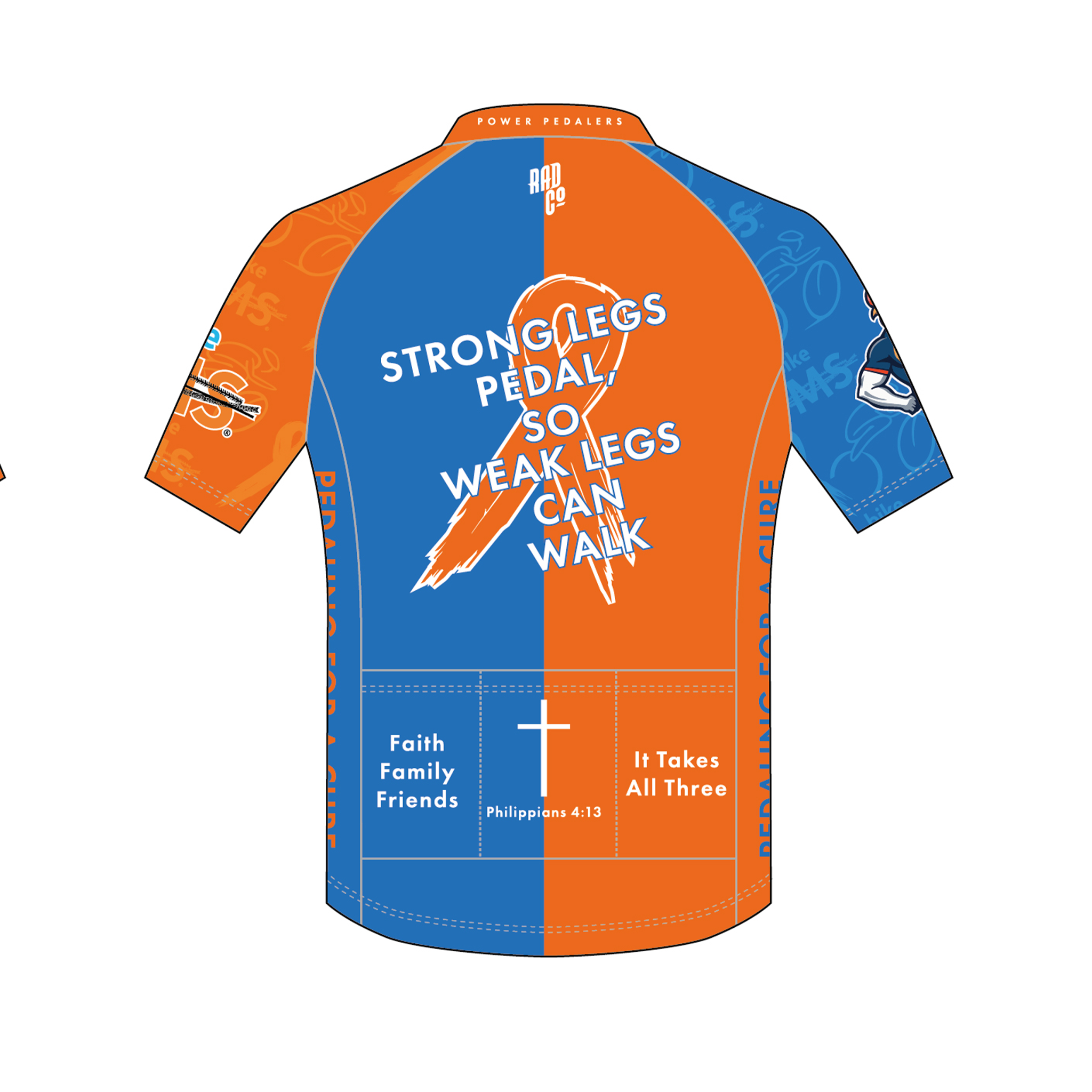 Power Pedalers - Short Sleeve CORE Zip Jersey