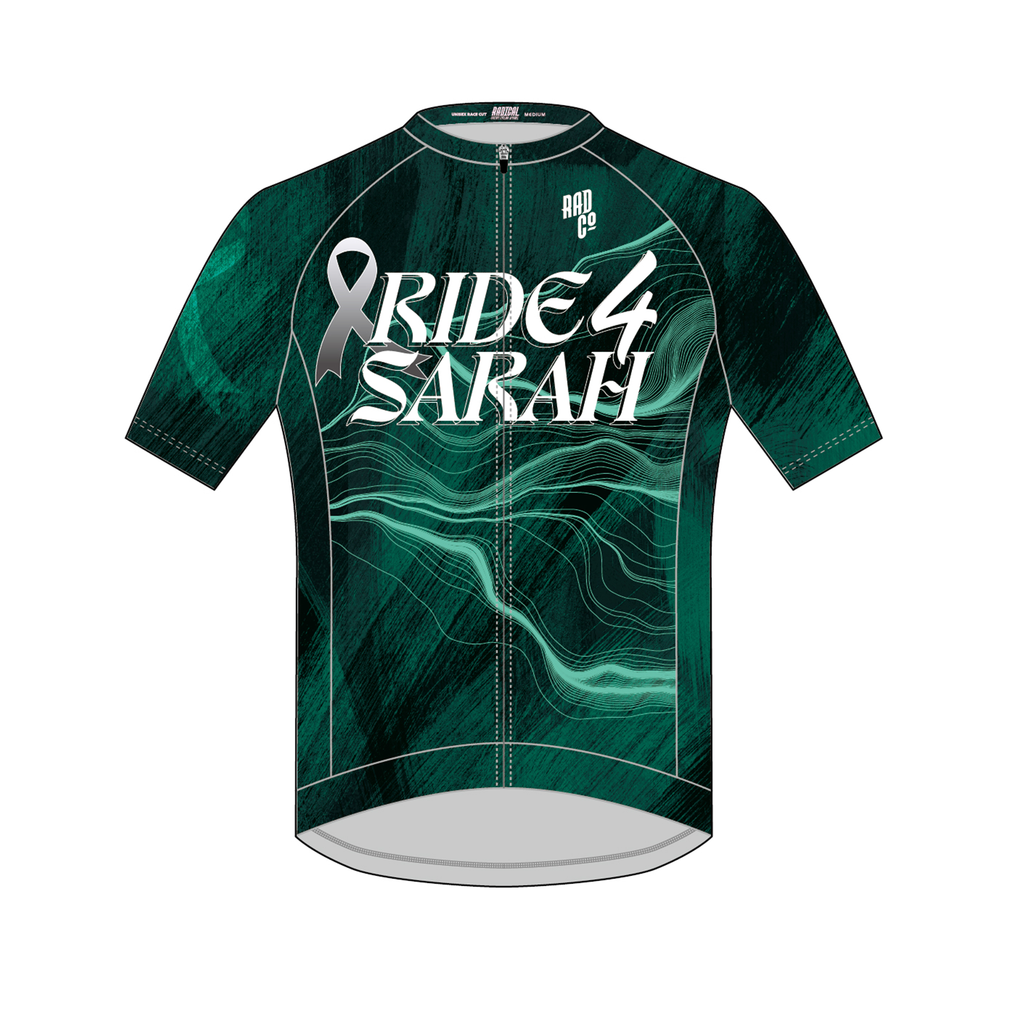 Ride4Sarah - Short Sleeve DELUXE Jersey