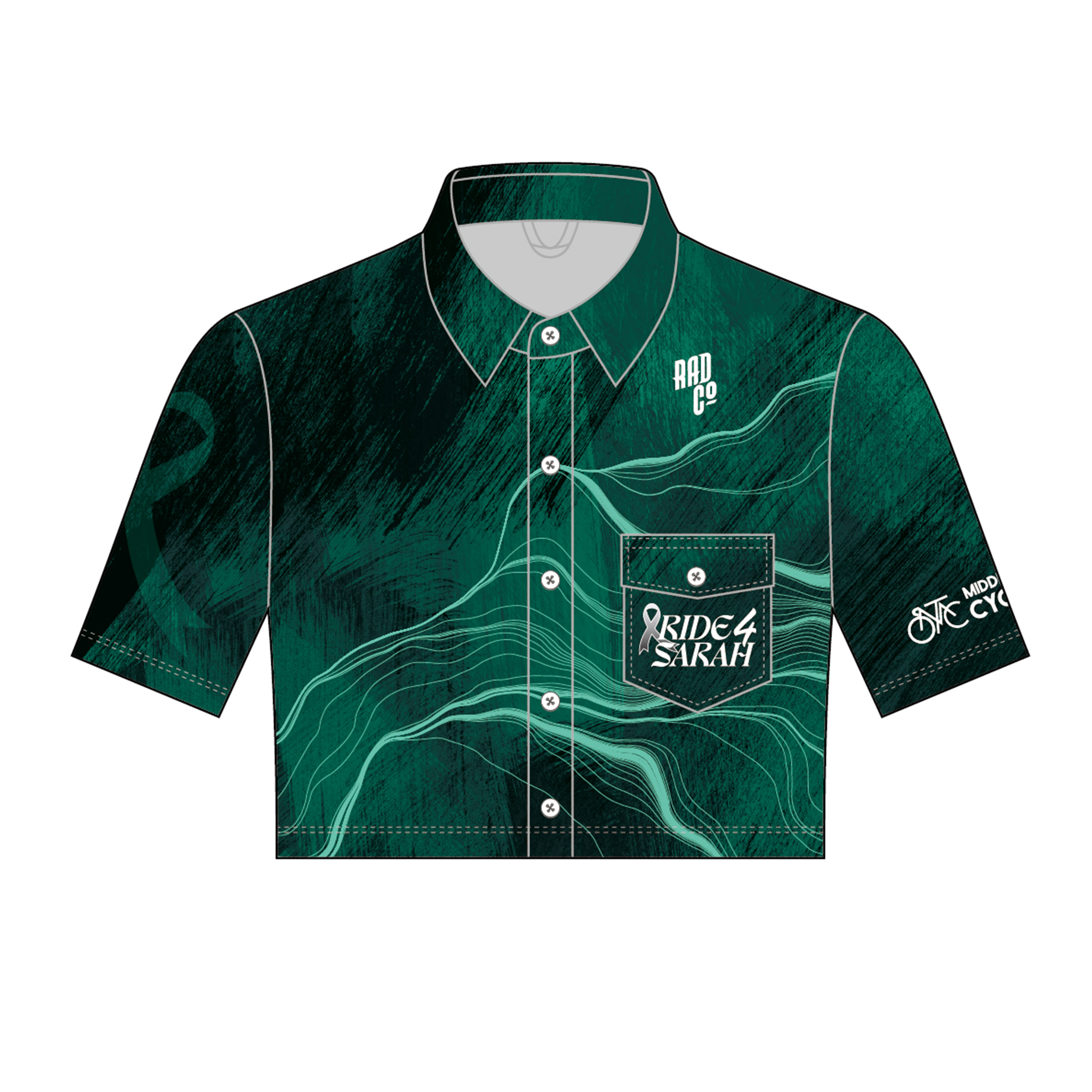 Ride4Sarah - Cropped Party Shirt