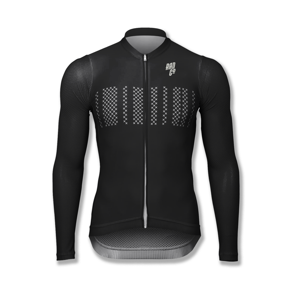 Deluxe Long Sleeve Zip Jersey
