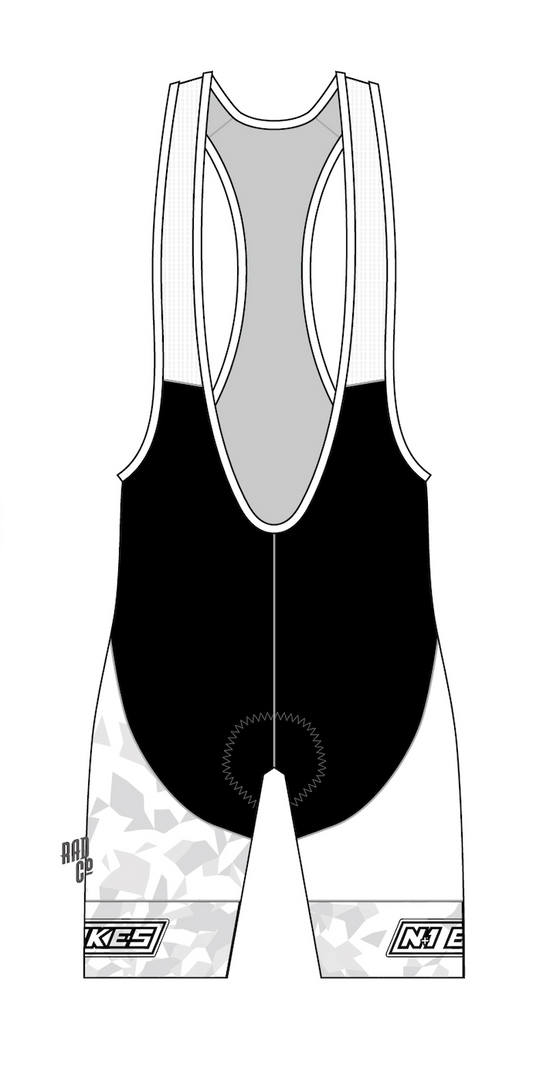 N+1 Race Team Bibs - White