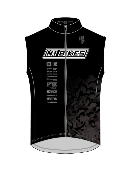 N+1 Race Team - Wind Vest - Black