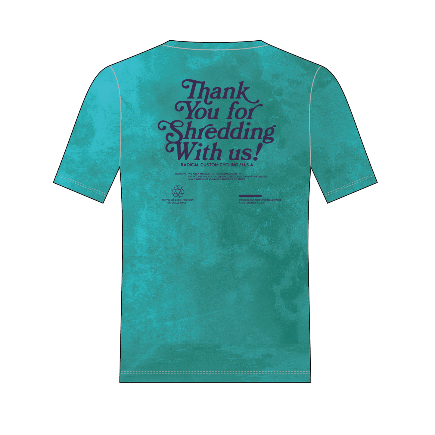 Thank You for Shredding - Short Sleeve MTB Jersey