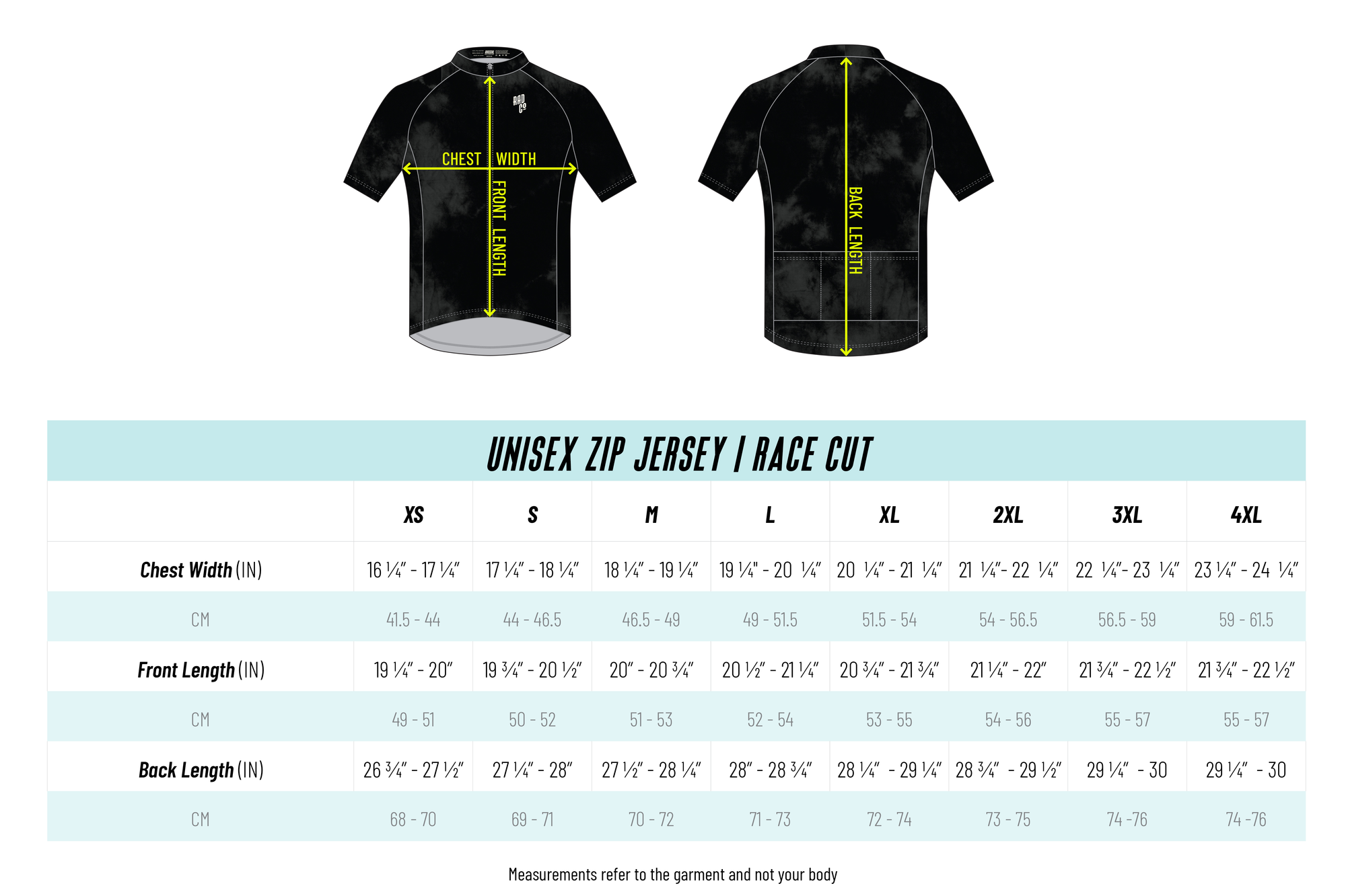 Unisex-Zip-Size-Chart-Race.png__PID:82966d22-e20f-4fca-a911-acddd79ee642