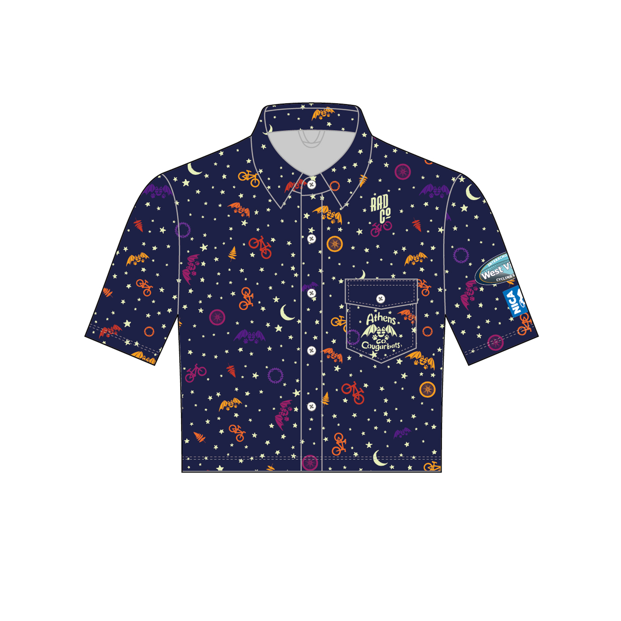 Cougarbats - Cropped Party Shirt