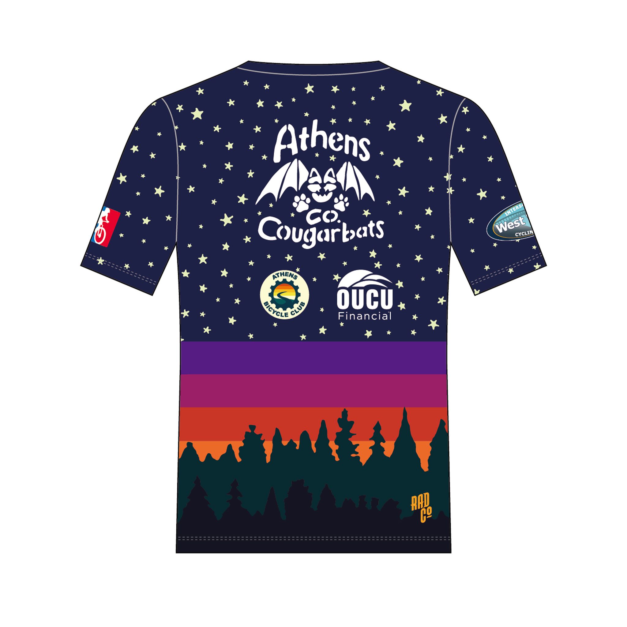 Cougarbats - Short Sleeve MTB Jersey