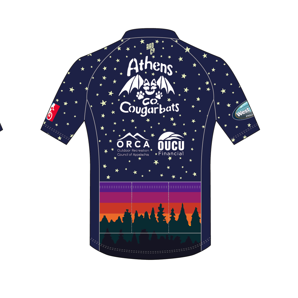 Cougarbats - Short Sleeve CORE Zip Jersey