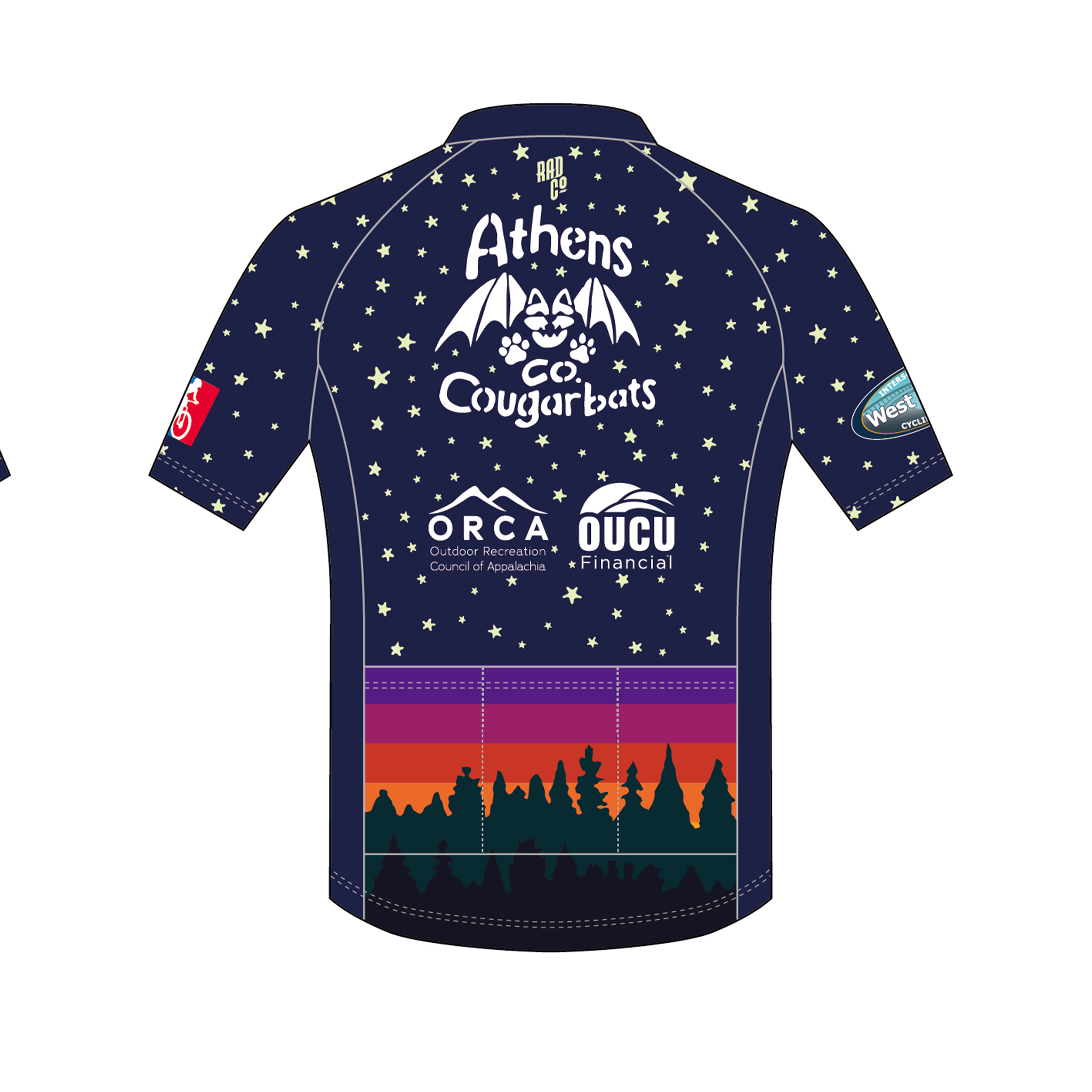 Cougarbats - Short Sleeve CORE Zip Jersey