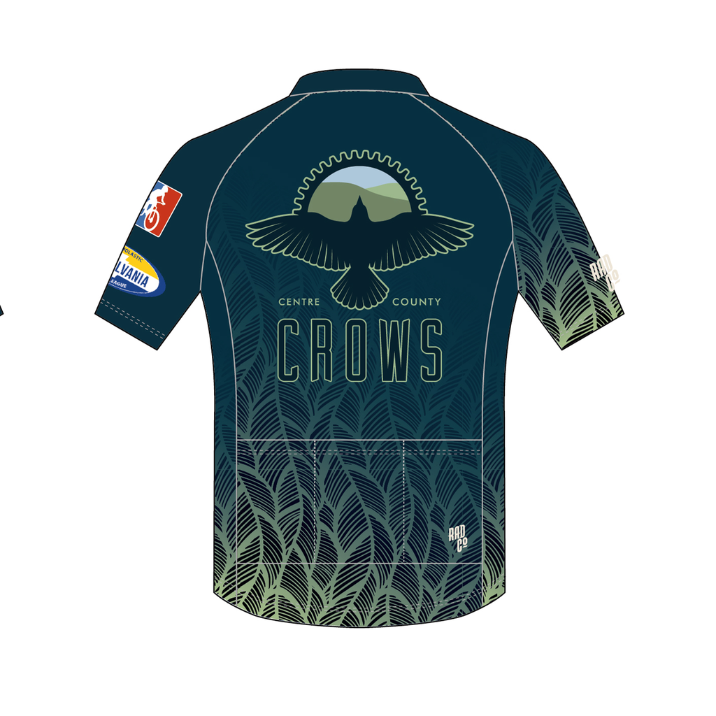 Centre County Crows - Short Sleeve CORE Zip Jersey