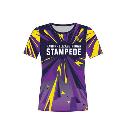 Hardin-Etown Stampede Short Sleeve MTB Jersey - Femme