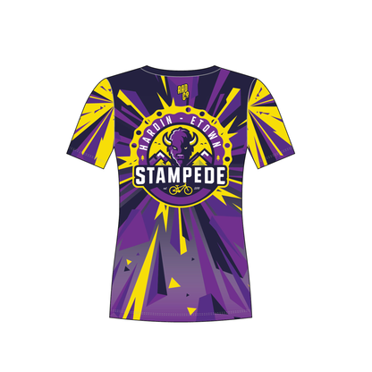 Hardin-Etown Stampede Short Sleeve MTB Jersey - Femme