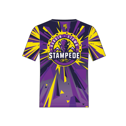 Hardin-Etown Stampede Short Sleeve MTB Jersey - Unisex