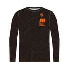 Emboss - Long Sleeve MTB Jersey - Black
