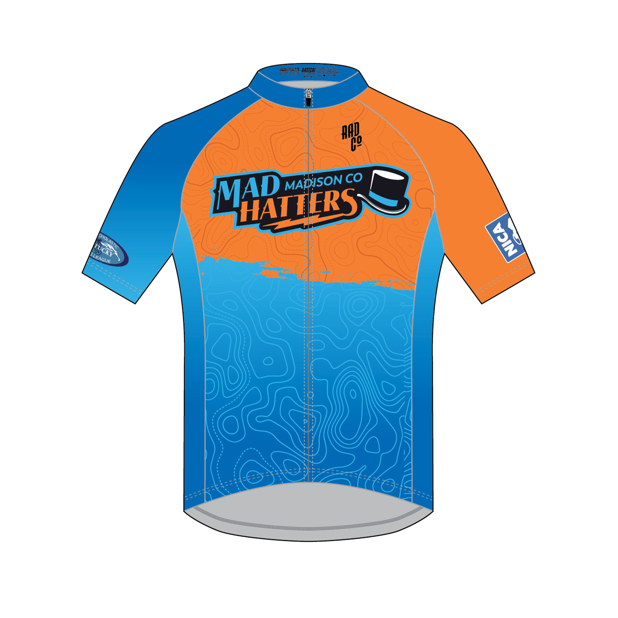 Mad Hatters - Short Sleeve CORE Zip Jersey