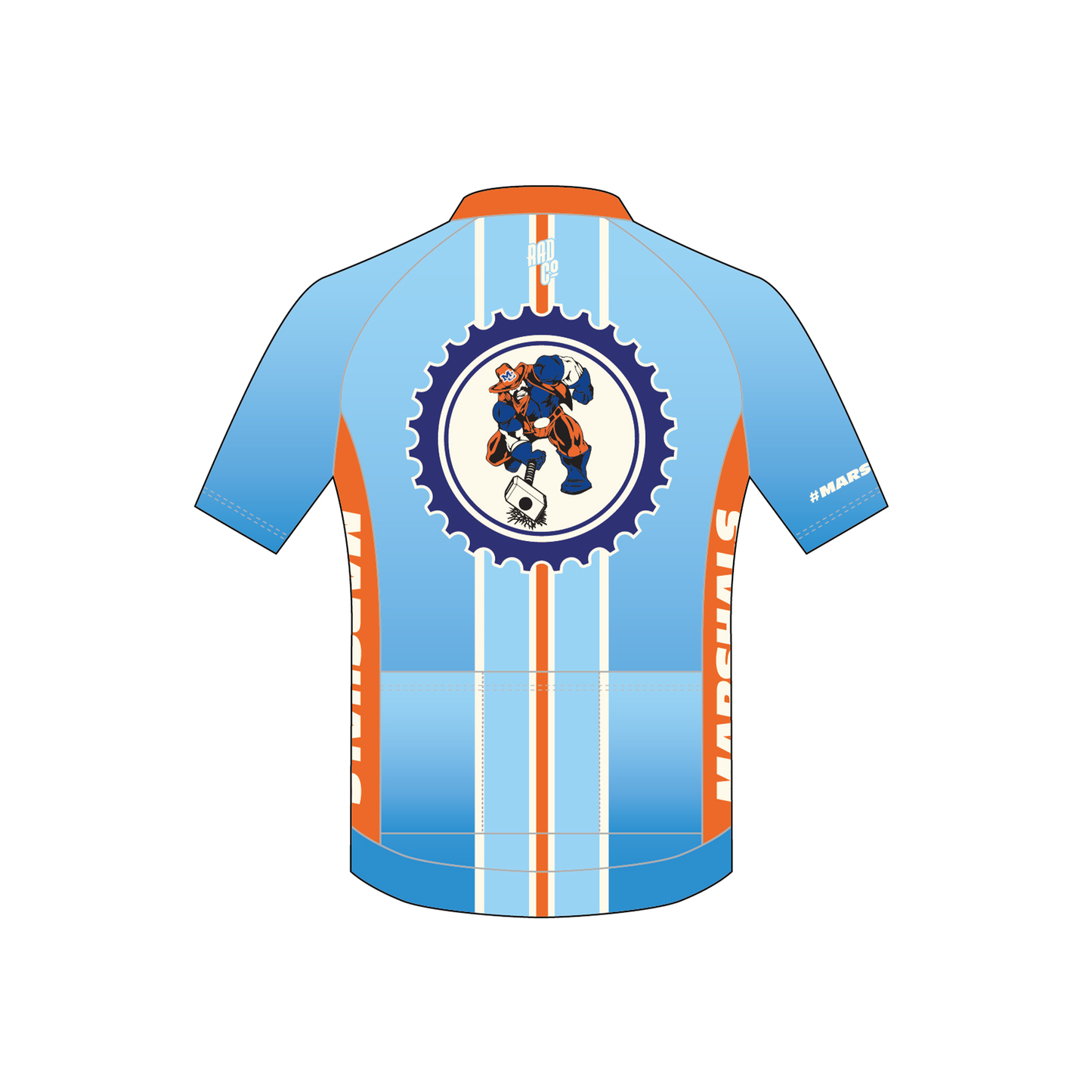 Marshall County - Deluxe Short Sleeve Zip Jersey - Mens
