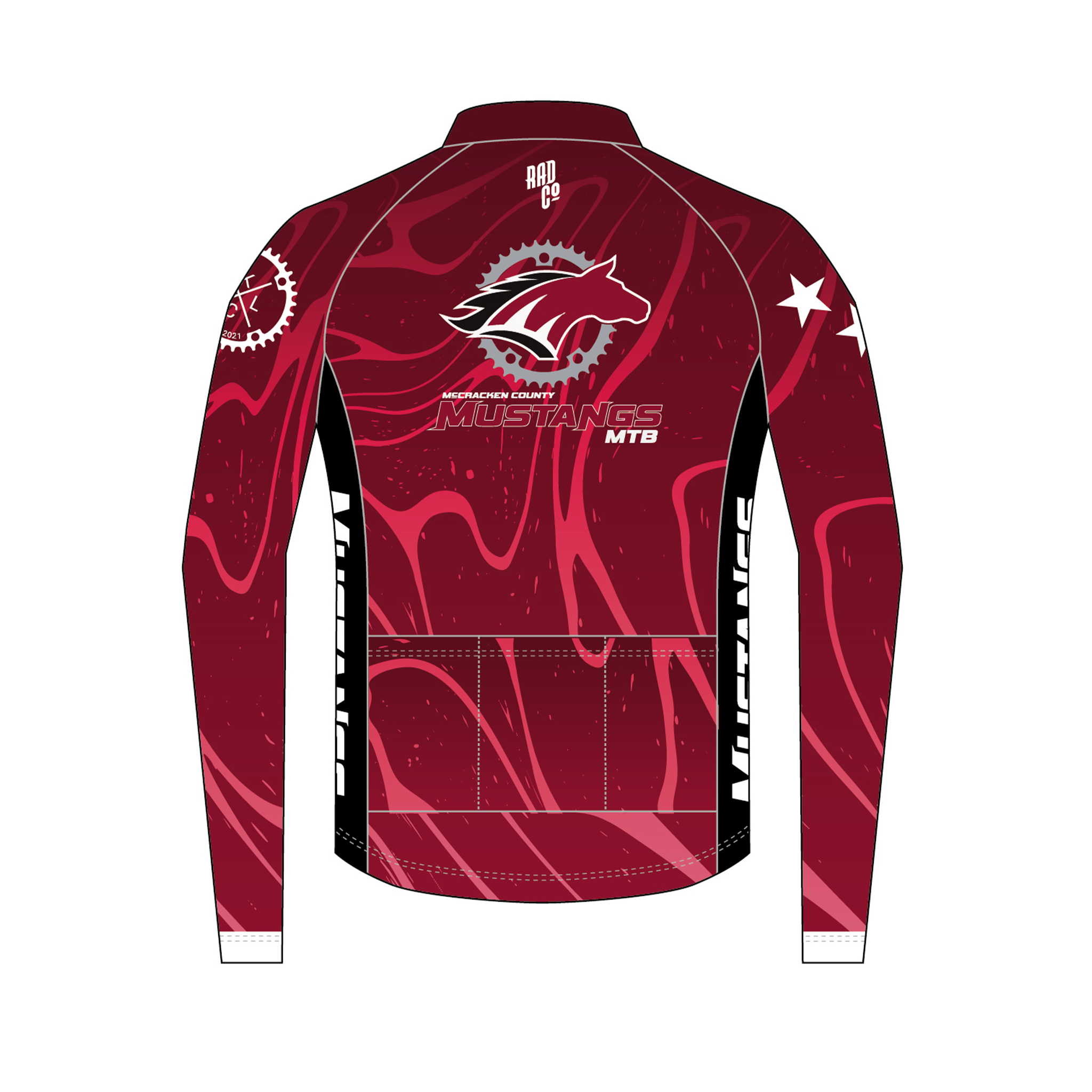 McCracken MTB - Long Sleeve CORE Zip Jersey