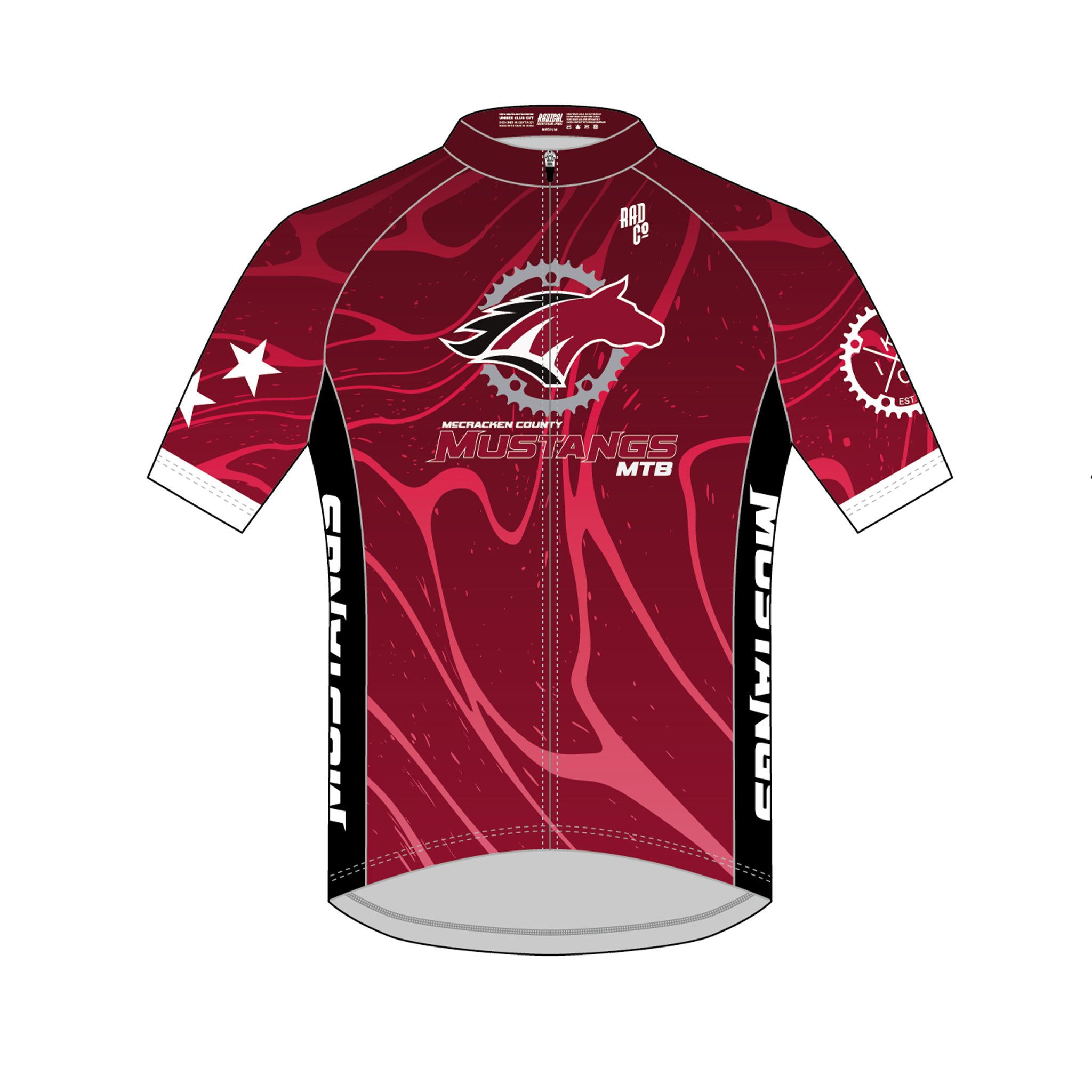McCracken MTB - Short Sleeve CORE Zip Jersey
