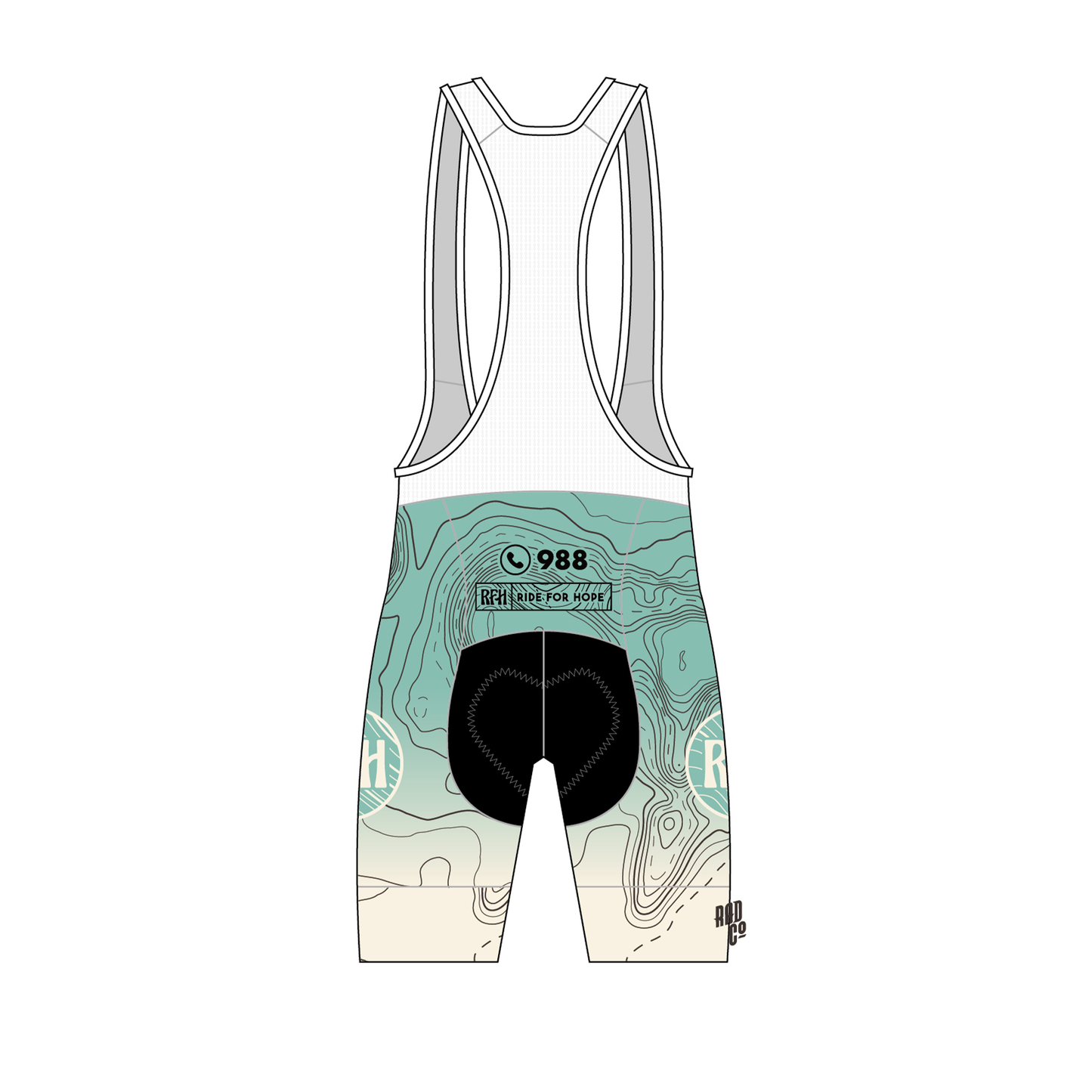 Ride for Hope - Bibs - Fade