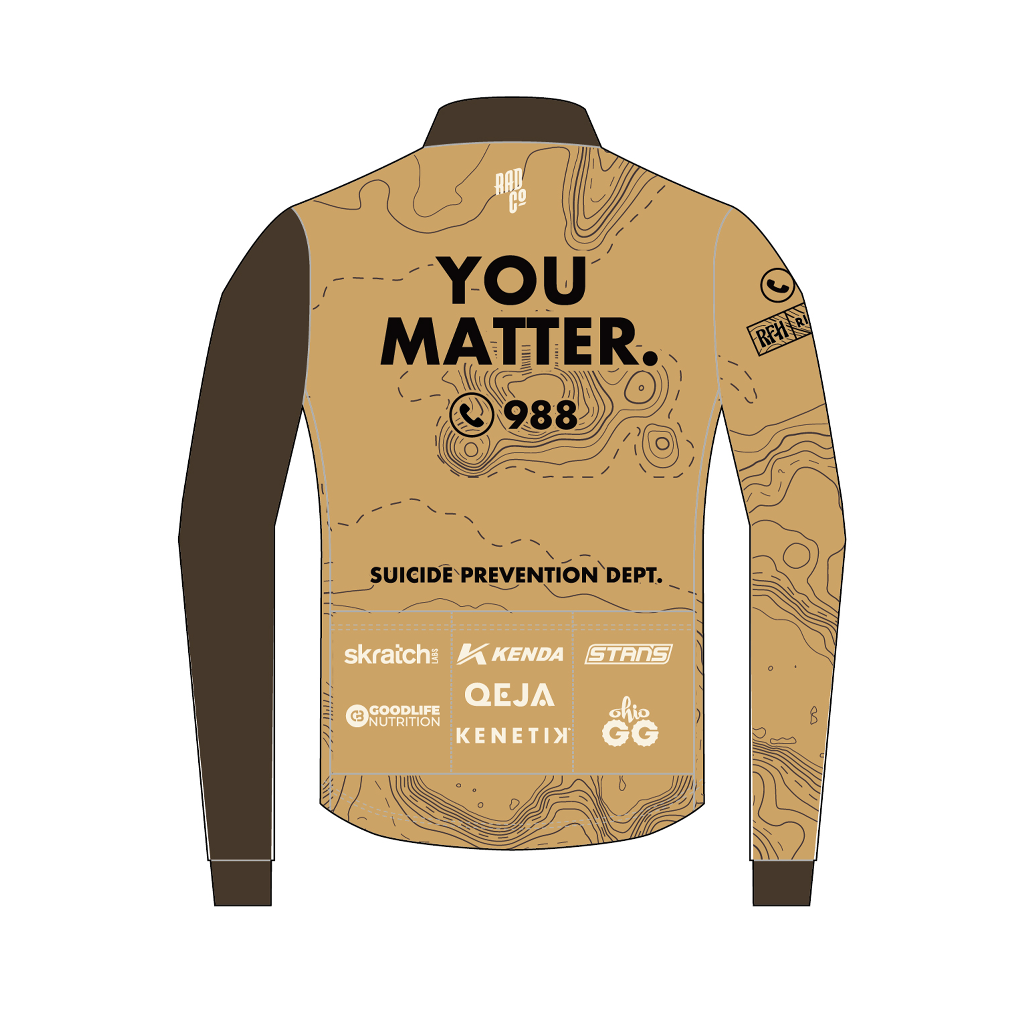 Ride for Hope - Thermal Jacket - Gravel